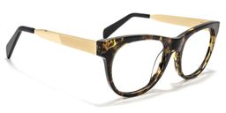 Ervin Square Black Tortoise Glasses2