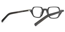 Tomika Geometric Black Glasses3