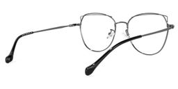 Denson Cateye Black Glasses3