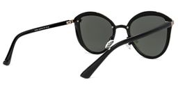 Rochelle Geometric Blue Sunglasses3