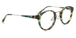 Ferris Round Green-Floral Glasses3