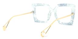 Qatar Square Green Glasses3