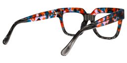 Carolann Square Black-Clear Glasses3