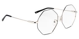 Annabelle Petaloid Silver Glasses3