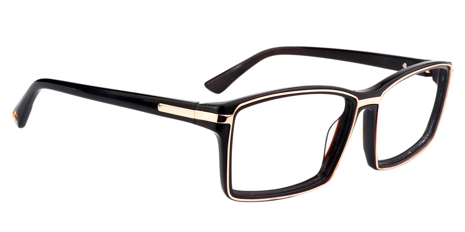 Rectangle Brown Glasses | Zeelool Glasses2