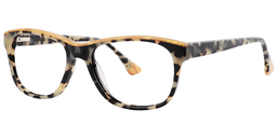 Terry Rectangle Light Tortoise Glasses2