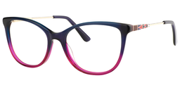 Aggy Cateye Purple Glasses2