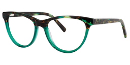 Cartwright Cateye Green Glasses2