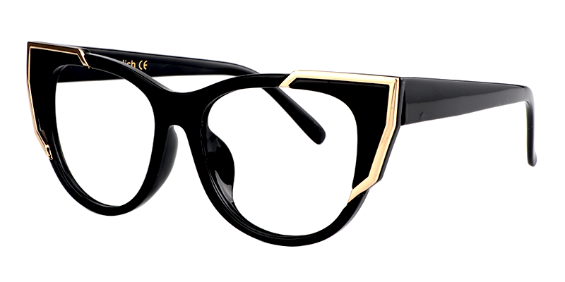 Cateye Black Glasses2