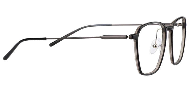 Rectangle Black Glasses | Zeelool Optical4
