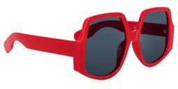 Melissa Geometric Red Sunglasses2