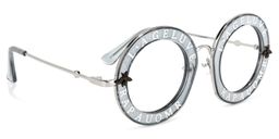 Miranda Round Gray Glasses2