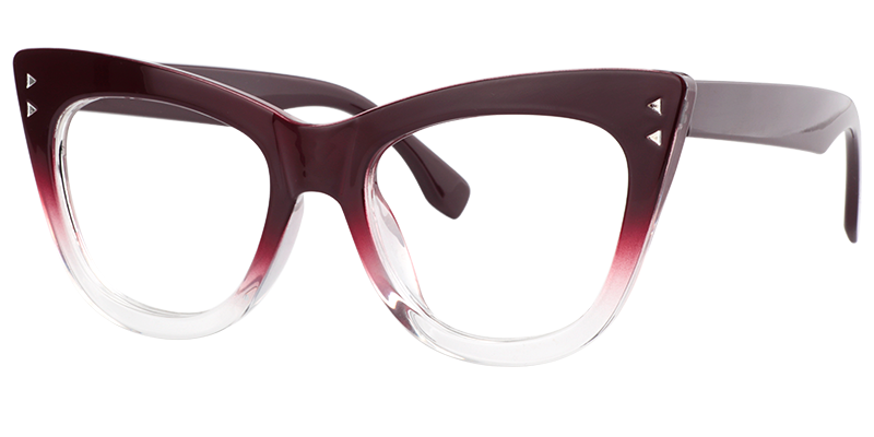 Cateye Red Glasses2