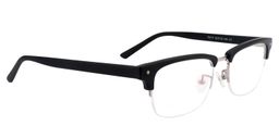 Alfred Browline Black Glasses4
