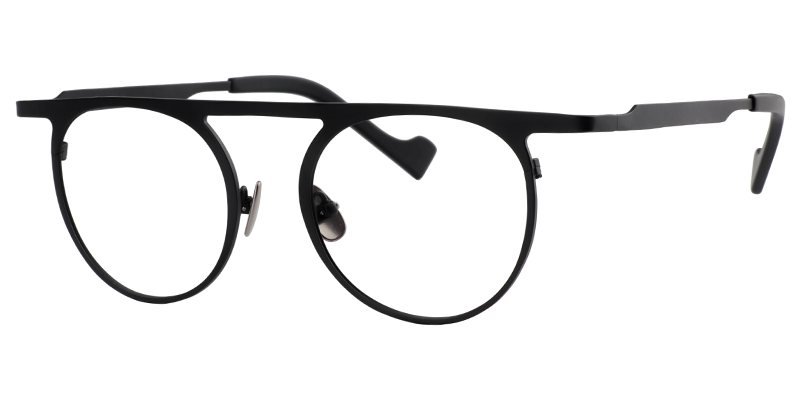 Round Black Glasses | Zeelool Eyeglasses2