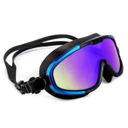 Elaine Blue Anti-frog Swimming Goggles1