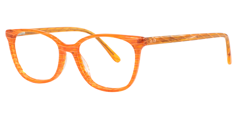 Rectangle Orange Glasses| Zeelool Eyeglasses3