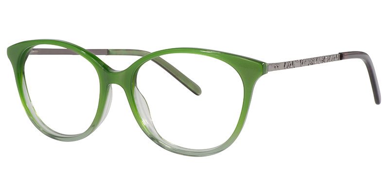 Oval Green Glasses| Zeelool Eyeglasses2