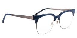 Barlow Square Dark Blue Glasses2