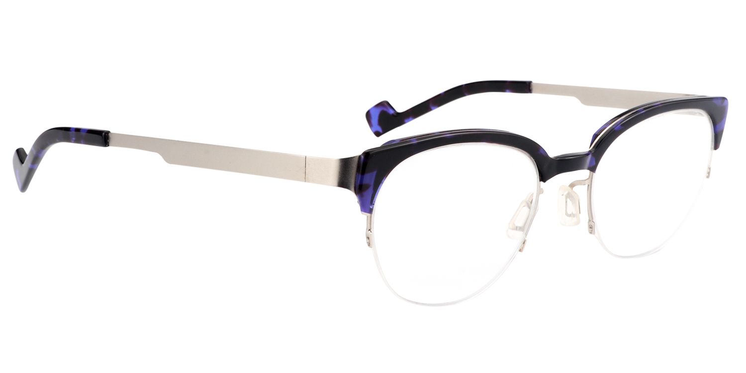 Square Purple Tortoise Glasses | Zeelool Glasses2