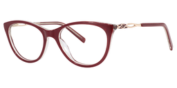 Ernestine Cateye Red Glasses2