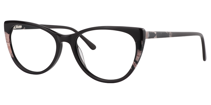 Oval Black Glasses | Zeelool Eyeglass Frames2