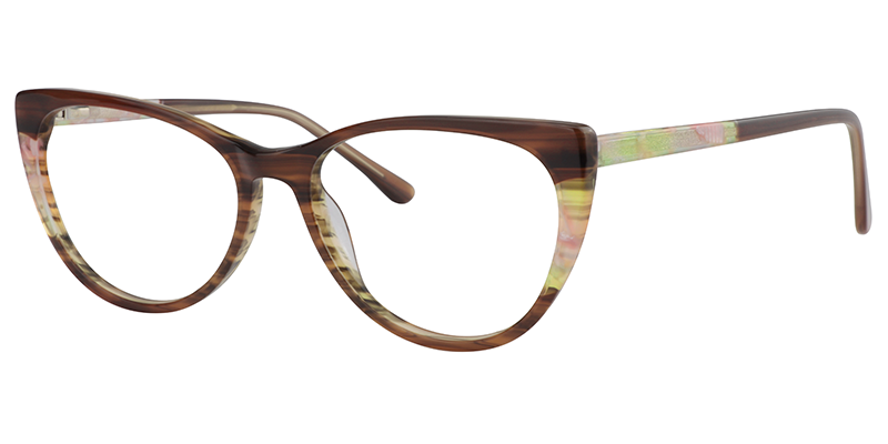 Oval Brown Glasses | Zeelool Eyeglass Frames2