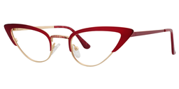Mignon Cateye Red Glasses2