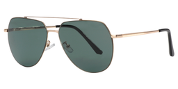 Sylvia Geometric Gold Sunglasses4