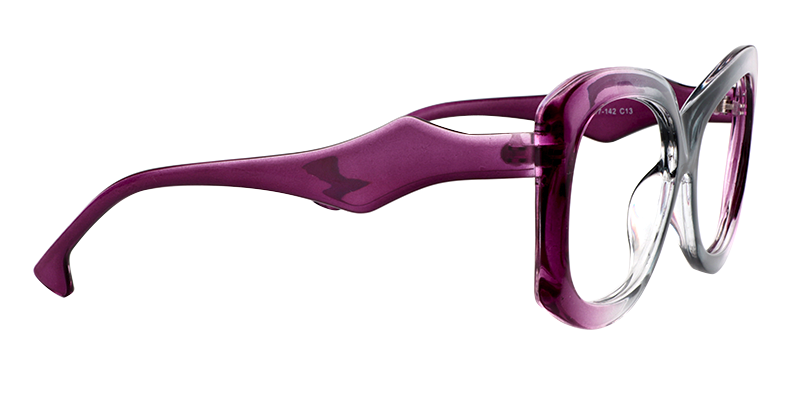 Butterfly Purple Glasses | Zeelool Eyeglasses Online4