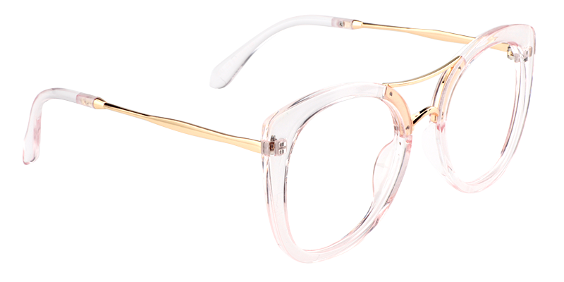 Aviator Transparent Glasses | Zeelool Eyeglasses3