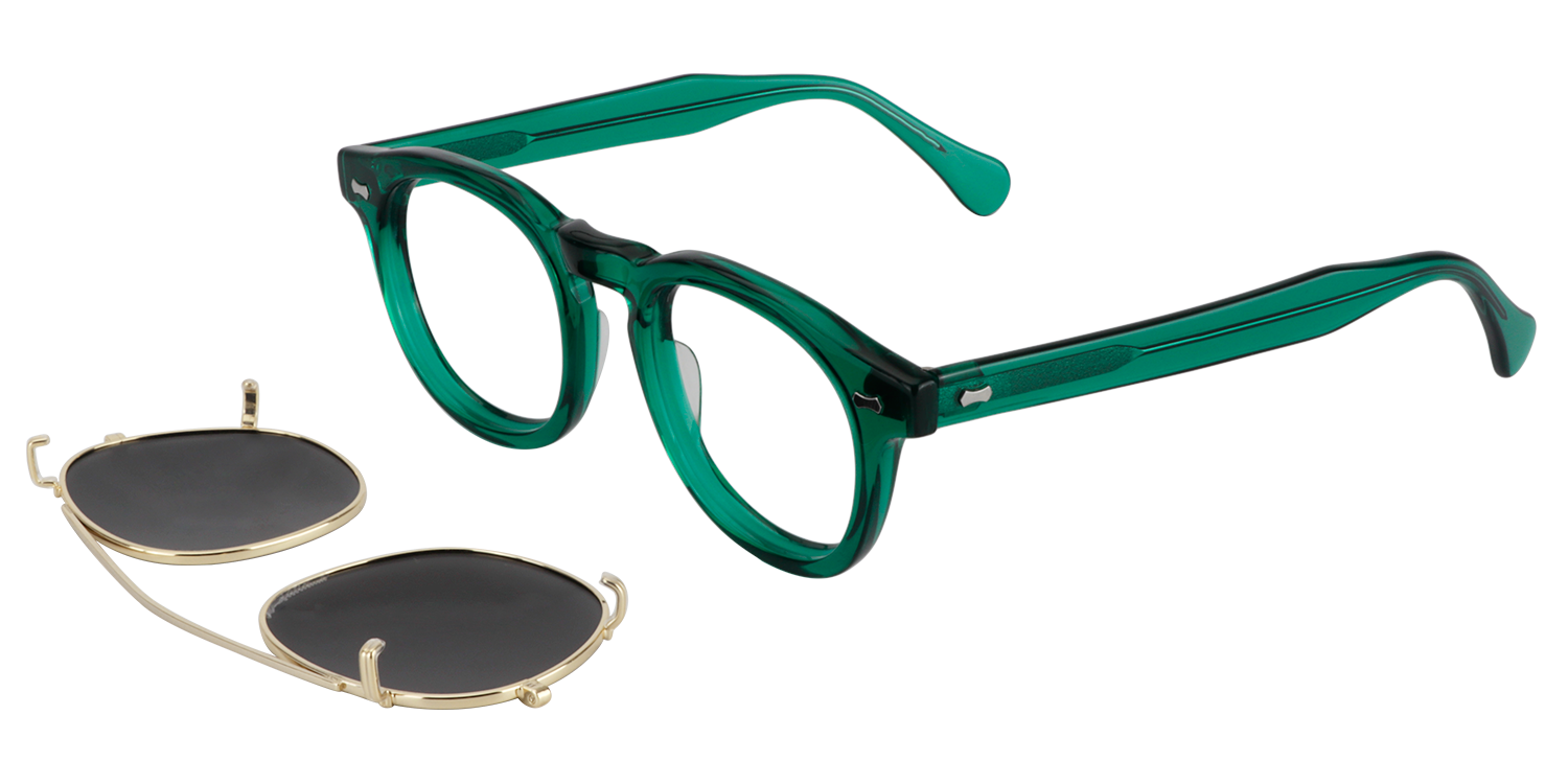 Square Green Glasses | Zeelool Glasses2