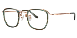 Beacher Square Green Glasses2