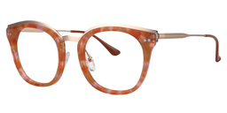Alfie Square Orange Pattern Glasses2
