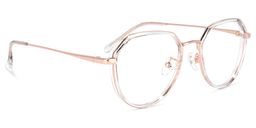 Parker Geometric Clear Glasses2