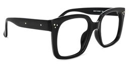 Paisley Square Black Glasses2