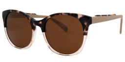Ainsley Square Light Tortoise Sunglasses2
