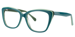 Cady Cat eye Green Glasses3