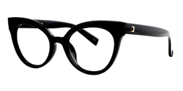 Miya Cateye Black Glasses2