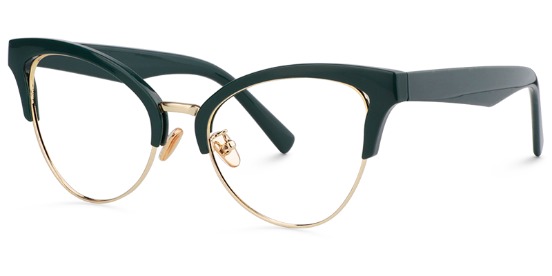 Browline Green Glasses3