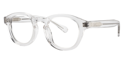 Caprice Round Clear Glasses3