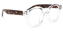 Paxton Round Clear Glasses2