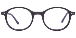 Vanessa Round Purple Glasses 0