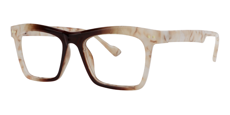 Rectangle Brown Glasses2