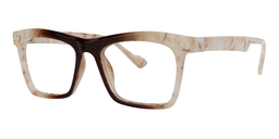 Brenda Rectangle Brown Glasses2