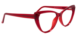 Felton Cateye Red Glasses2