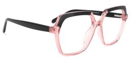 Norah Geometric Pink Glasses2