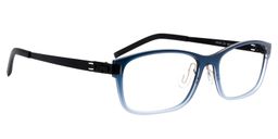 Hanny Rectangle Blue Glasses3