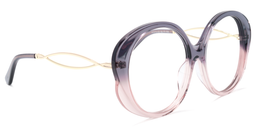 Clinton Round Purple Glasses2