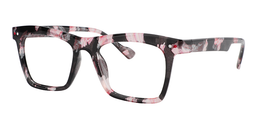 Brenda Rectangle Pink-Floral Glasses2